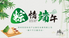 【鄭投產(chǎn)業(yè)園動(dòng)態(tài)】悠悠粽飄香 濃濃愛國情│公司開展